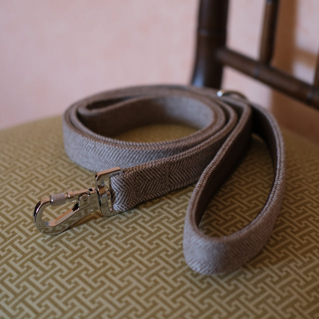 La Laisse en webbing - Mocca