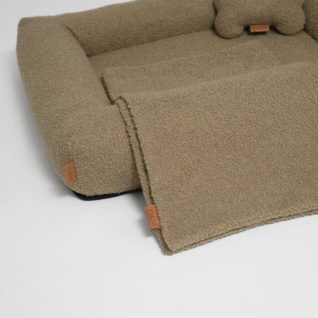couverture tapis en bouclé pour chien