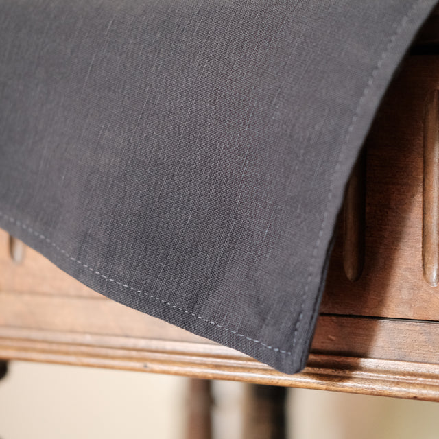 Le Bandana - Tencel et lin - Charbon