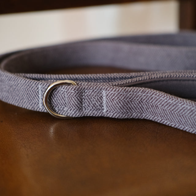 La Laisse tissée – Bleu délavé