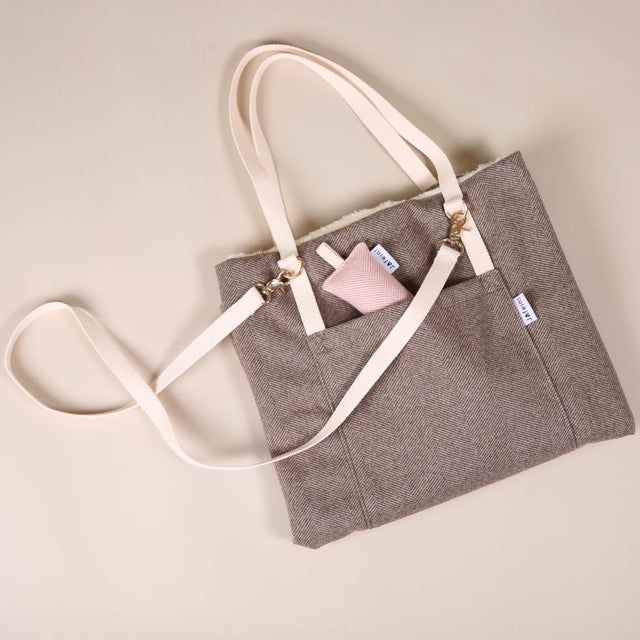 Tapis de voyage pour chien en forme de sac