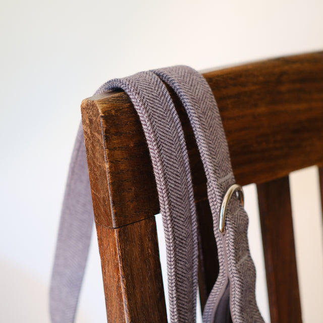 La Laisse tissée – Bleu délavé