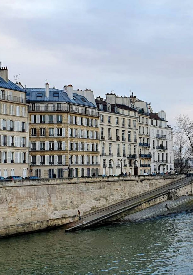 L'accès direct dans l'eau