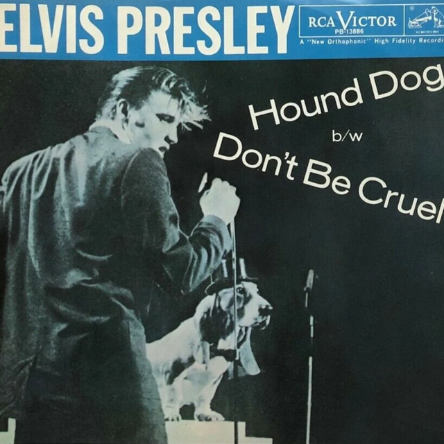 Elvis Presley - Hound Dog - Album vinyle