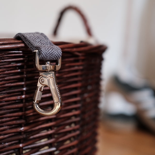 La Laisse tissée – Bleu délavé