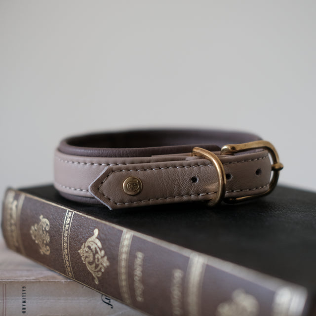 Le Collier Bijou - Cuir nappa ivoire