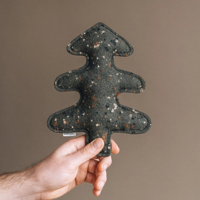 Jouet pour chien en forme de sapin présentation générale 