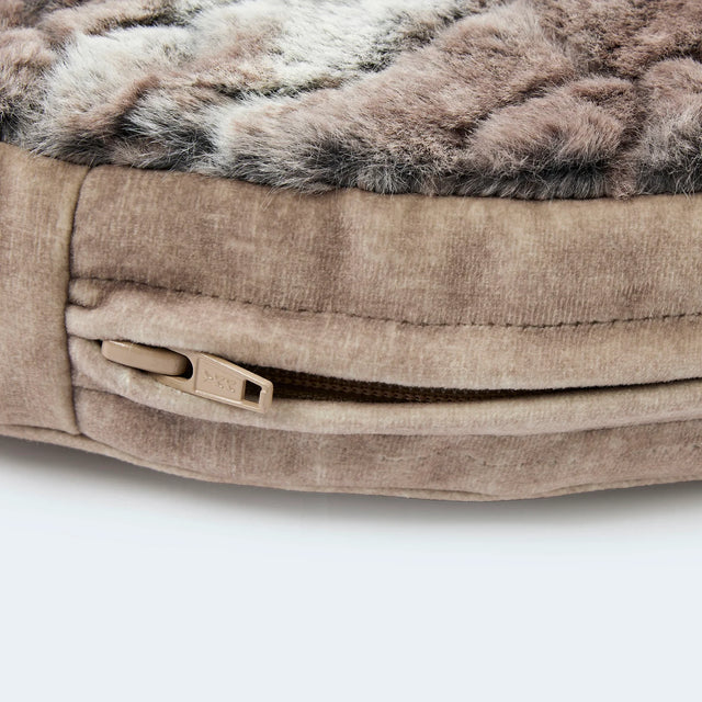 Fermeture éclair de panier orthopédique pour chien 