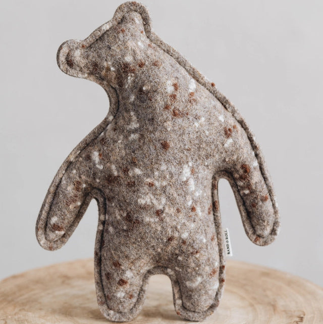 Peluche en laine pour chien présentation du produit