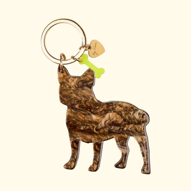 Présentation du porte-clé Bouledogue