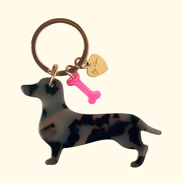 Présentation du porte-clé Teckel