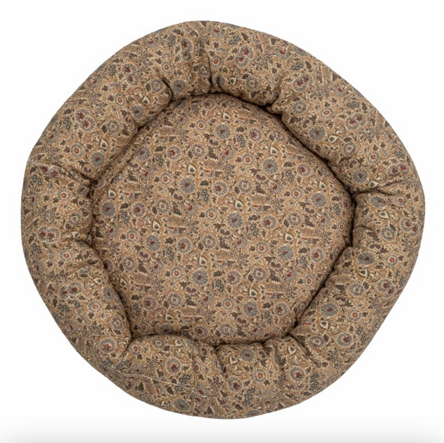 coussin pour chien élégant motif floral