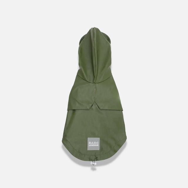 Imperméable olive pour chien 