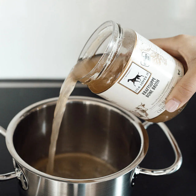 bouillon d'os pour chien